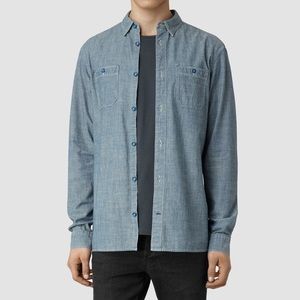 Men’s AllSaints Boomtown LS shirt